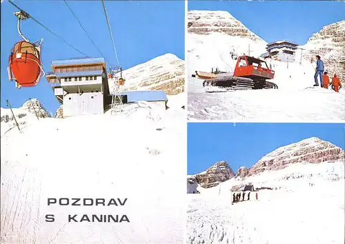 Bovec Seilbahn Skigebiet S Kanina Kat. Slowenien