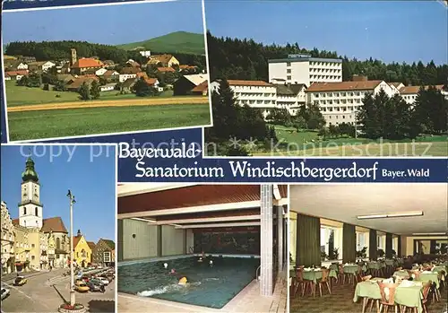 Bayerwald Sanatorium Windischbergerdorf Kat. Bad Kreuth