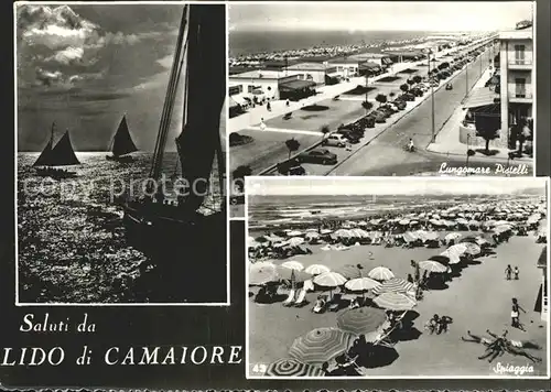 Lido di Camaiore Strand Lungomare Pistelli Kat. Italien