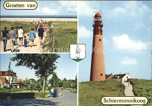 Schiermonnikoog Strand Leuchtturm Kat. Niederlande