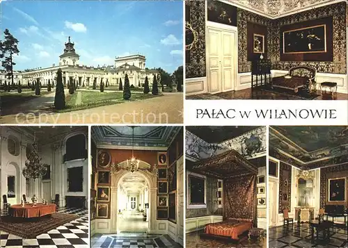 Warschau Masowien Palac w Wilanowie  Kat. Warschau