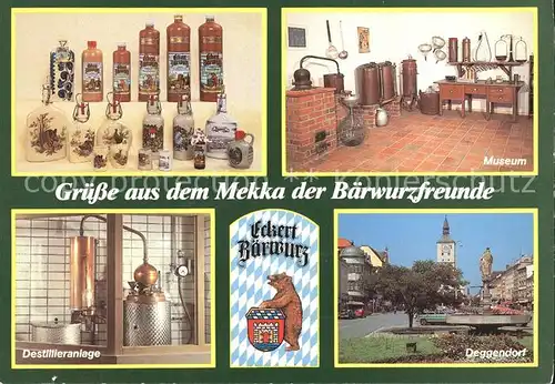 Deggendorf Donau Brennerei zum Baeren Museum  Kat. Deggendorf