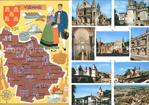 Vienne sur le Rhone Kirchen und Burgen Kat. Vienne Isere
