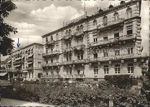 Baden Baden Hotel Europaeischer Hof Kat. Baden Baden