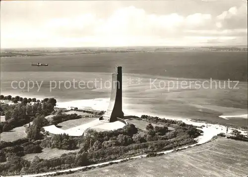 Laboe Ostseebad Marine Ehrenmal Fliegeraufnahme