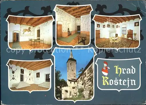 Jihlavske Vrchy Hrad Rostejn Burg Rosenstein