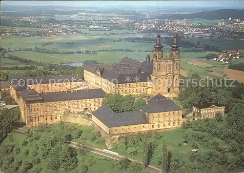 Banz Bad Staffelstein Kloster Fliegeraufnahme / Bad Staffelstein /Lichtenfels LKR