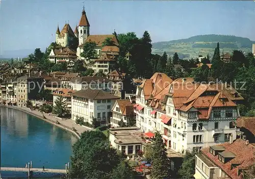 Thun BE Hotel Beau Rivage  Kat. Thun