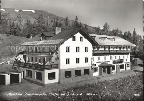 Katschberghoehe Alpenhotel  Kat. Rennweg am Katschberg