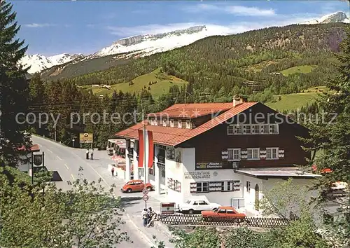 Kleinwalsertal Grenzgasthof Walserschanz Kat. Oesterreich