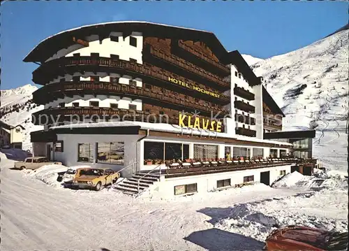 Obergurgl Soelden Tirol Hotel hochfirst Kat. Soelden oetztal