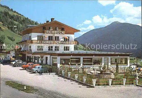 Innichen Suedtirol Albergo Capriolo Gasthaus zum Rehbock Kat. San Candido Innichen Pustertal
