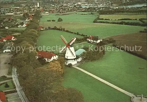 Dybbol Fliegeraufnahme mit Muehle