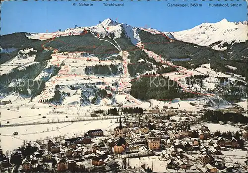 Bad Hofgastein Seilbahnen Abfahrten Kl Scharte Tuerchlwand Gamskogel Hundskopf Kat. Bad Hofgastein