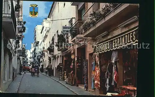 Benidorm Calle tipica Kat. Costa Blanca Spanien