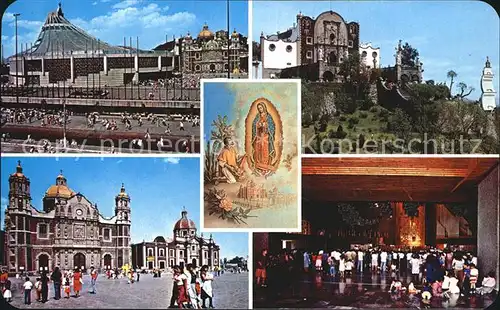 Mexico Basilica Guadalupe Kat. Mexiko