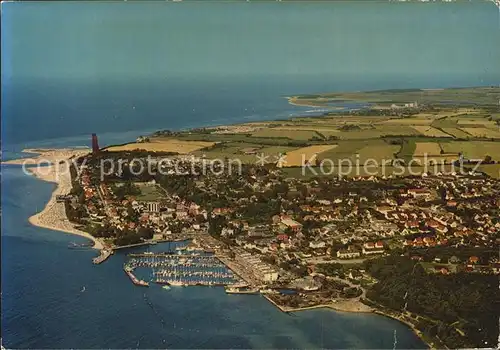 Laboe Ostseebad Fliegeraufnahme