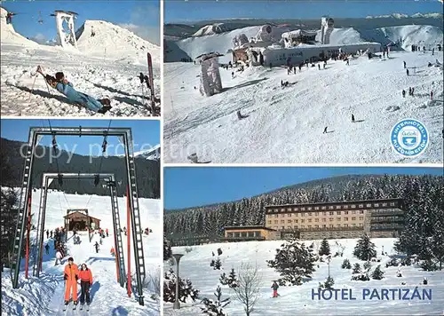 Nizke Tatry Skipiste Hotel Partisan Kat. Slowakische Republik