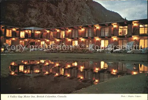 British Columbia 3 Valley Gap Motor Inn