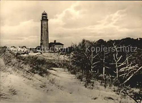 Prerow Ostseebad Leuchtturm Darsser Ort Kat. Darss