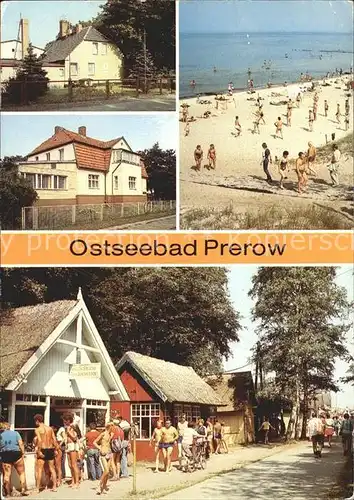 Prerow Ostseebad FDGB Erholungsheim Zentral Haus Regina  / Darss /Nordvorpommern LKR