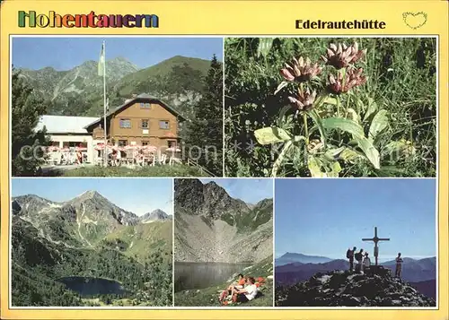 Edelrauterhuette Grosser Scheiblsee Boesenstein Hohentauern Kat. Oesterreich