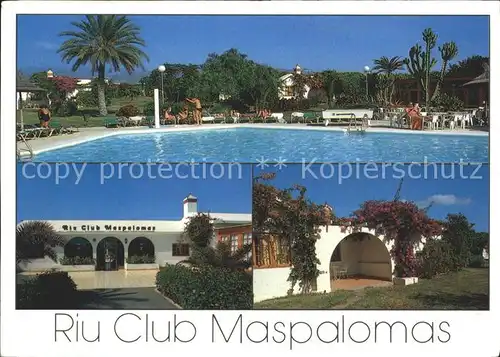Maspalomas Bungalows Riu Club Maspalomas  Kat. Gran Canaria Spanien