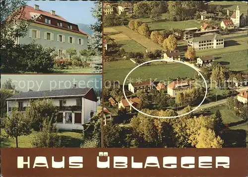 Bodensdorf Steindorf Haus ueblagger  Kat. Steindorf am Ossiacher See Kaernten