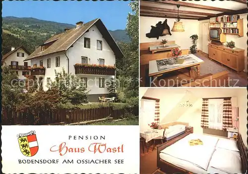Bodensdorf Steindorf Pension Haus Wastl  Kat. Steindorf am Ossiacher See Kaernten
