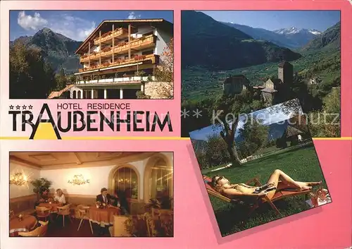 Dorf Tirol Hotel Residence Traubenheim Kat. Tirolo