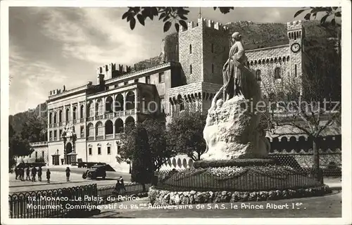 Monaco Palais du Prince Monument Kat. Monaco