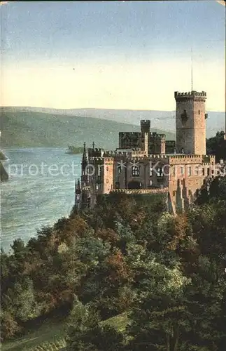 Schloss Stolzenfels am Rhein Kat. Koblenz