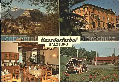 Salzburg Oesterreich Hotel Pension Nussdorferhof Kat. Salzburg