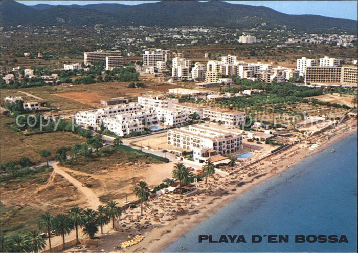 Playa D En Bossa Apartamentos Migjorn Fliegeraufnahme Kat Ibiza Nr Ks Oldthing Ansichtskarten Balearische Inseln