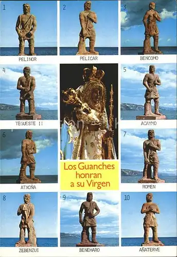 Candelaria Los Guanches honran a su Virgen