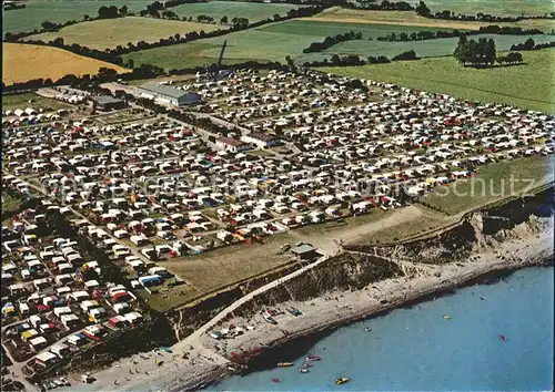 Kleinwaabs Campingplatz Heide Fliegeraufnahme Kat. Waabs