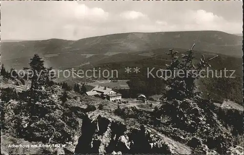 Arberschutzhaus am Arber Panorama Kat. Grosser Arber Bayerisch Eisenstein