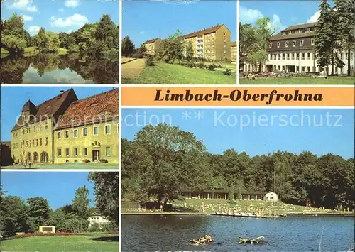 Limbach Oberfrohna Stadtpark Am Hohen Hain Hotel Voelkerfreundschaft Rathaus PdF Knaumuehlenbad