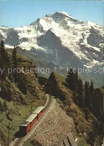 Schynige Platte Bahn Jungfrau Kat. Eisenbahn