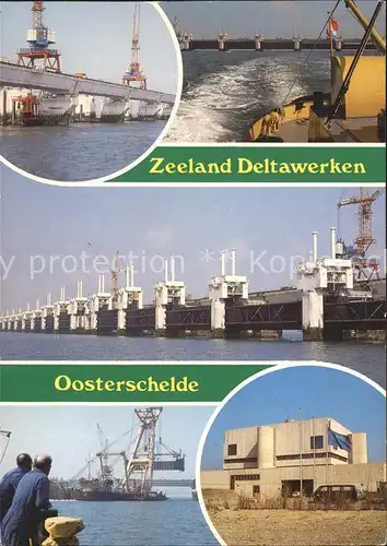 Zeeland Niederlande Deltawerken Oosterschelde Kat. Niederlande