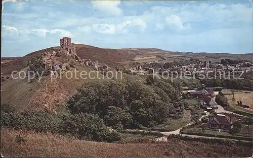 Corfe Dorset Castle Kat. Purbeck