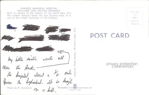 British Columbia Cariboo Memorial Hospital