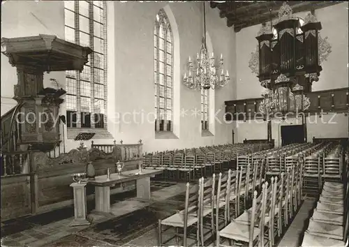 Dokkum Martinuskerk Orgel Preekstoel Kat. Dokkum