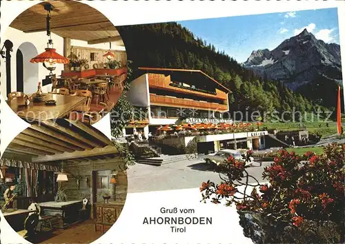 Ahornboden Alpengasthof Eng Kat. Vomp Tirol