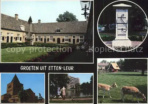 Etten Leur Stadtpark Kirche Winkelcentrum Kat. Etten Leur