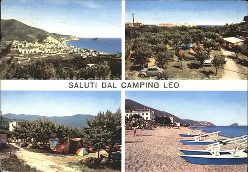 Spotorno Savona Liguria Camping Leo Strand Kat. Italien