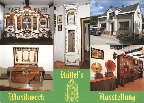 Wohlhausen Markneukirchen Huettels Musikwerk Ausstellung Kat. Markneukirchen