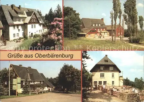 Oberbaerenburg Hotel Restaurant zum Baeren Wieseneck-Klause CafÃ© Neues Leben /  /