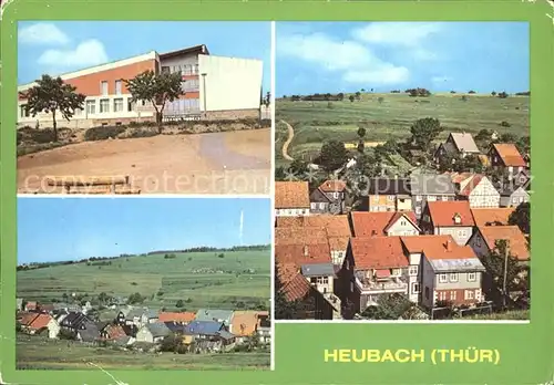 Heubach Thueringen FDGB Erholungsheim Hermann Duncker  Kat. Hildburghausen