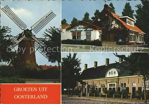 Oosterland Cafe Windmuehle  Kat. Oosterland